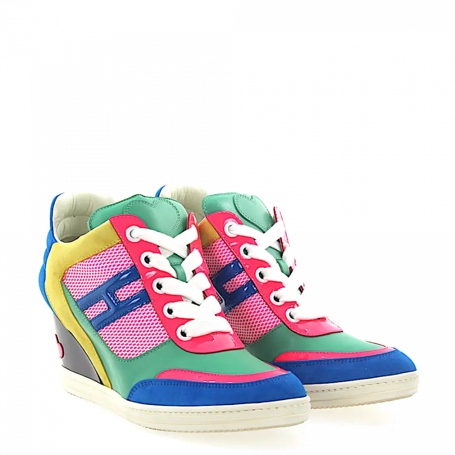 Hogan - Sneaker high Kalbsleder - gelb