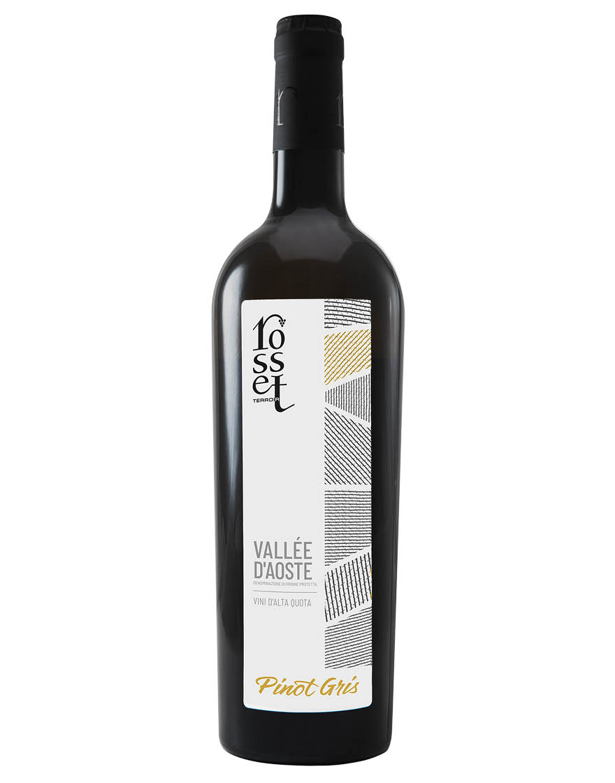 Valle d'Aosta DOP Pinot Gris 2020 Rosset Terroir 0,75 ℓ