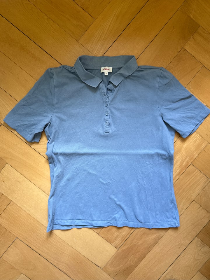 S.OLIVER RED LABEL Poloshirt in Hellblau günstig kaufen 40
