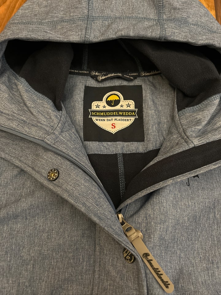 Schmuddelwedda Regenjacke in Hellblau günstig kaufen S