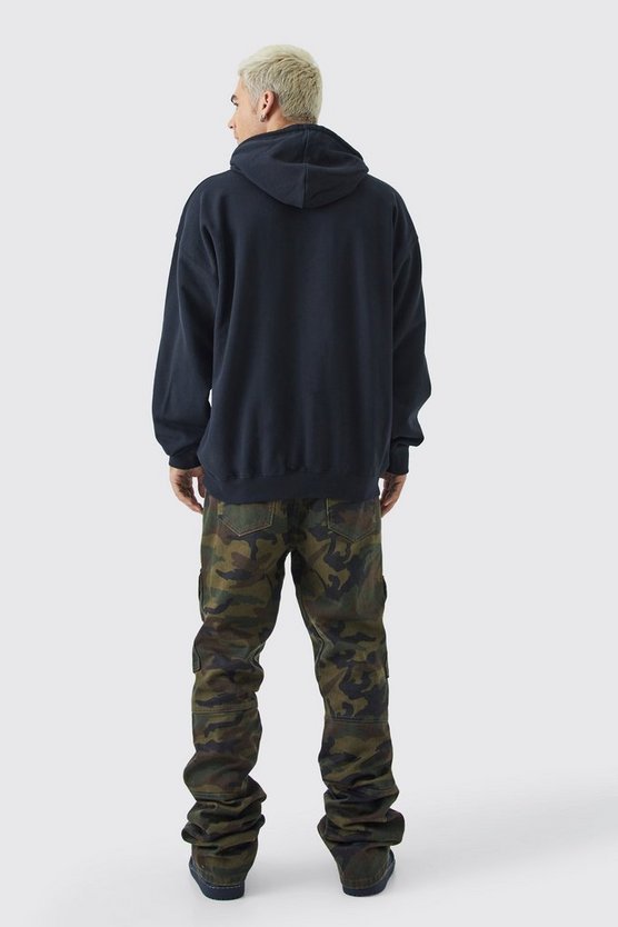 Oversize Hoodie mit lizenziertem Niravana Band Print
