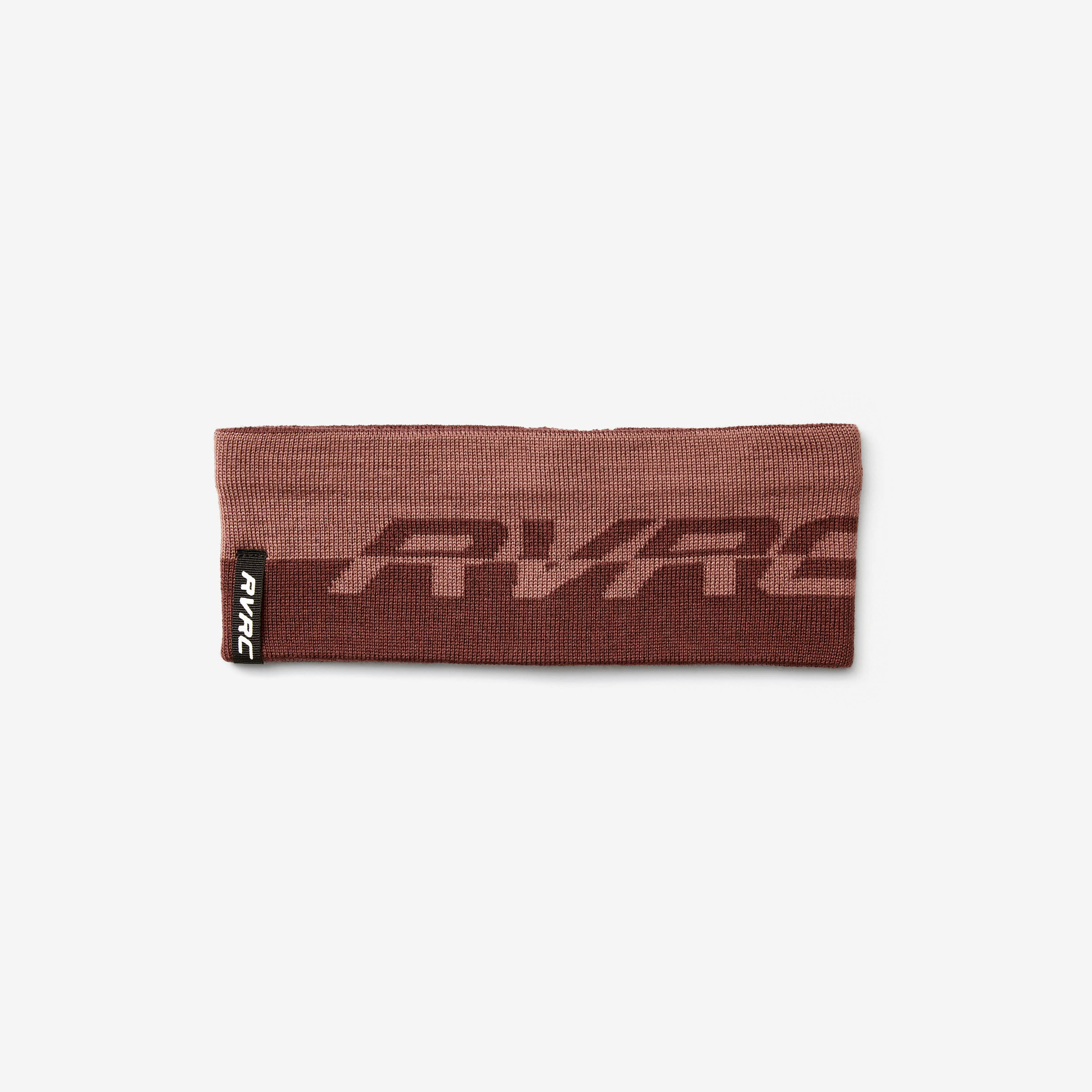 Merino Flex Headband Dark Vintage Rose