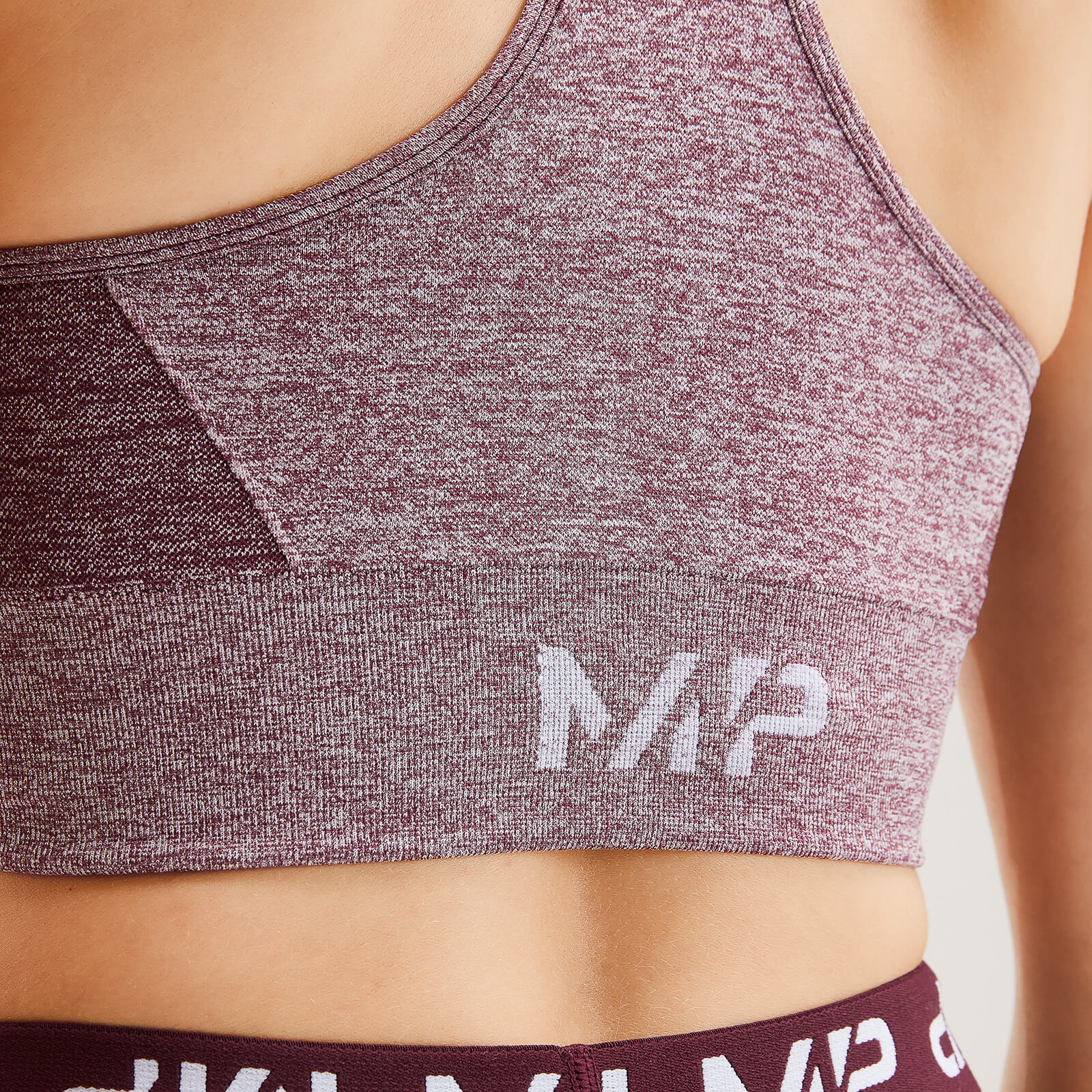 MP Women's Curve Sports Bra -Washed Oxblood