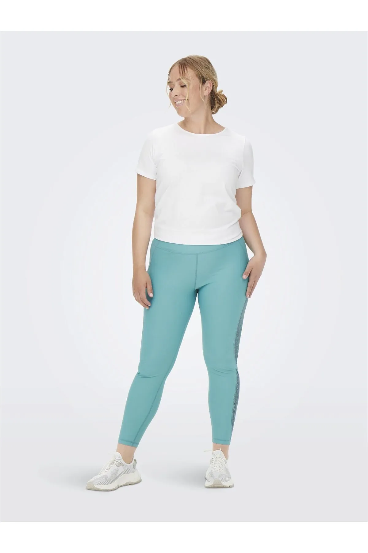 Only Play  Sport-Leggings - Rot - Mittlerer Bund