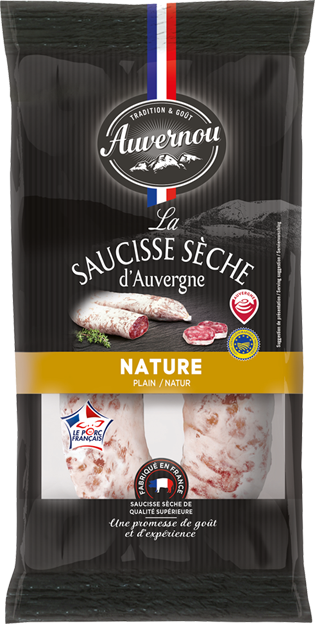 Auvernou Luftgetrocknete Ringsalami aus der Auvergne