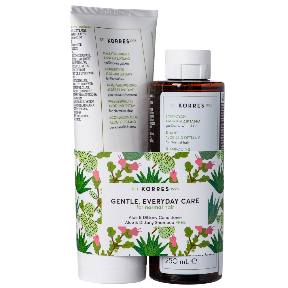 Korres Aloe & Dittany Haarpflege Set