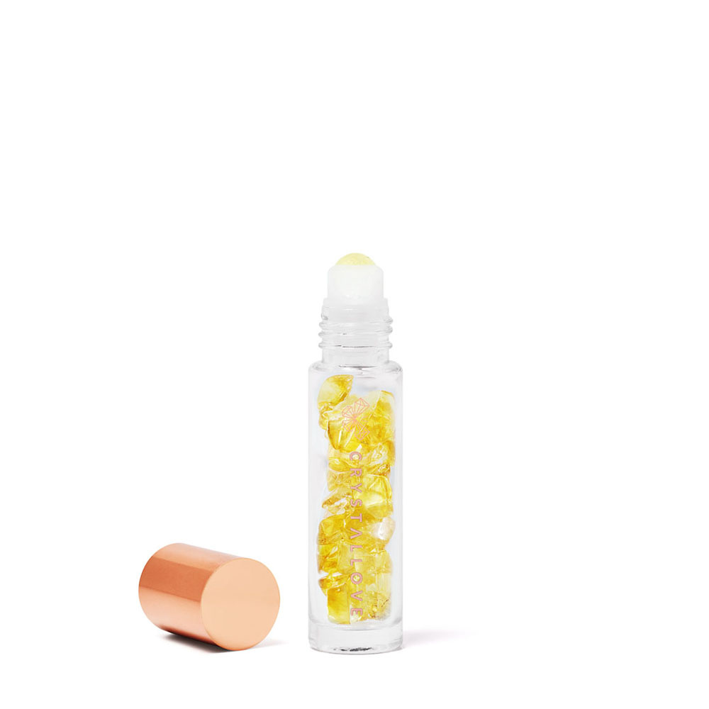 crystallove CRYSTALLOVE Citrine amber oil bottle 10ml Skin care