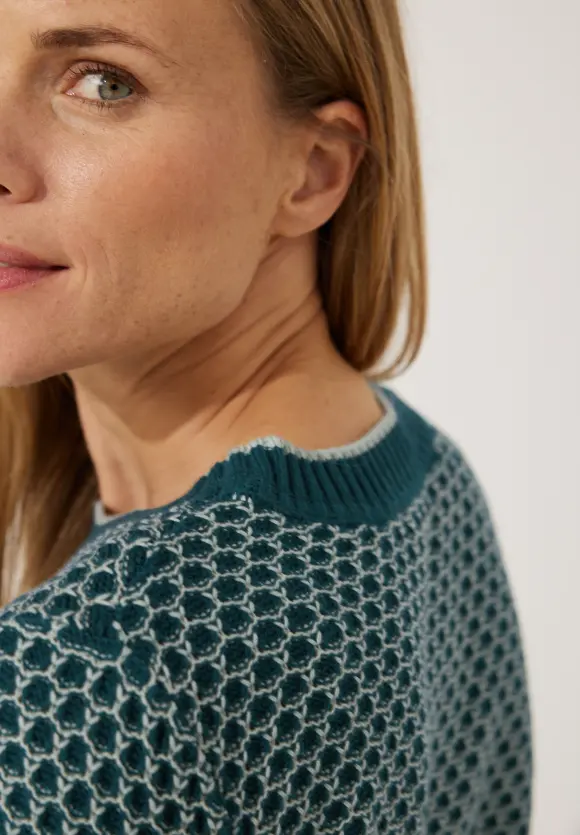 CECIL Two-Colored Strickpullover