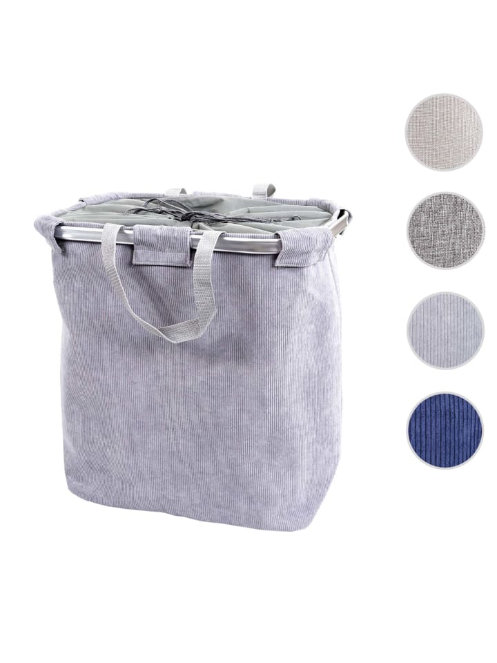 MCW Wäschesammler C34, Cord grau günstig kaufen onesize