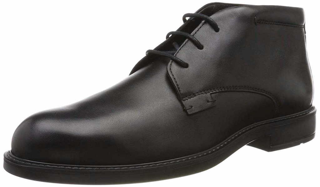 ECCO Schnür-Stiefeletten schwarz