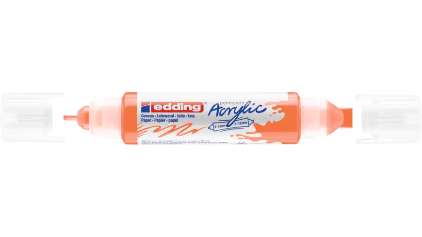 edding Double Liner 3D  neonorange 42 ml neonorange
