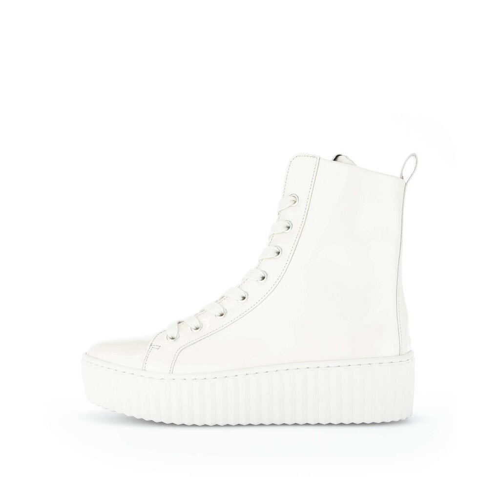 Gabor fashion Schnürstiefelette weiß