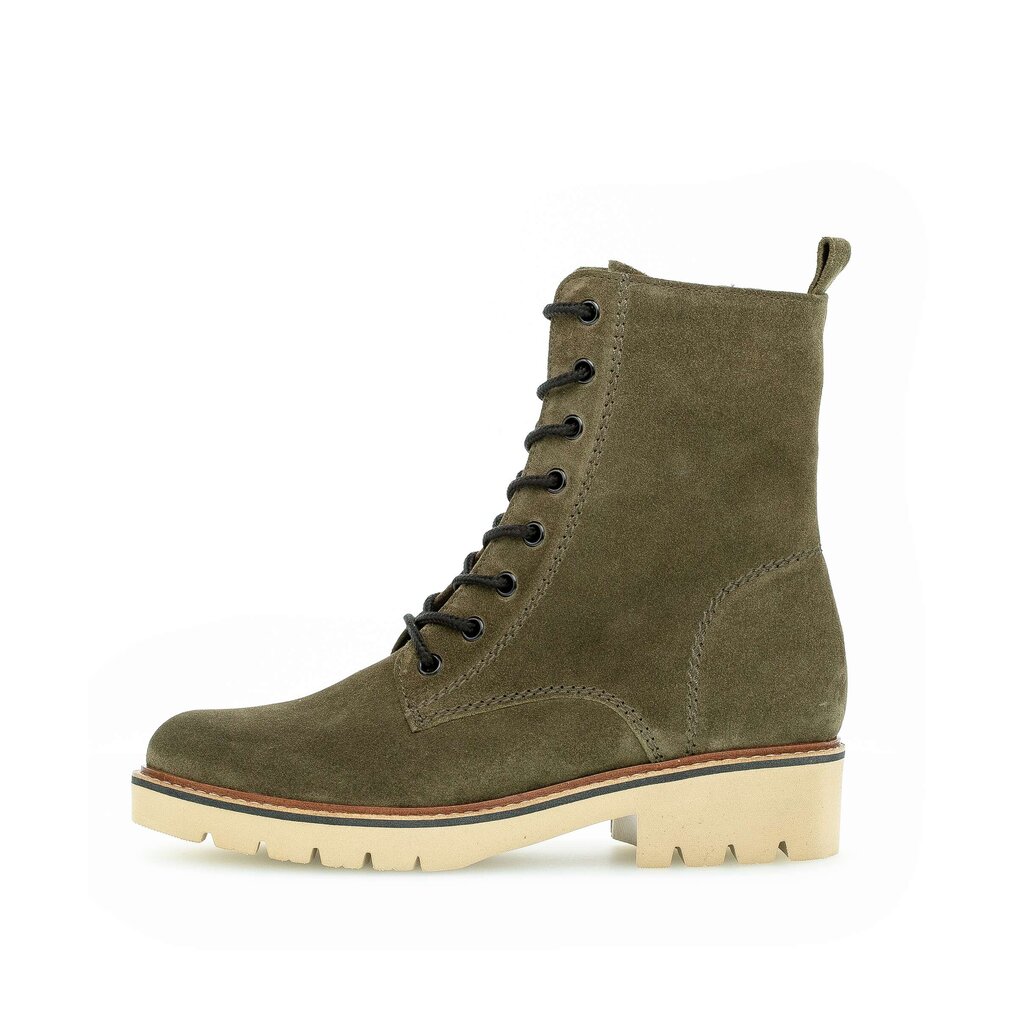 Gabor comfort Schnürstiefelette grün