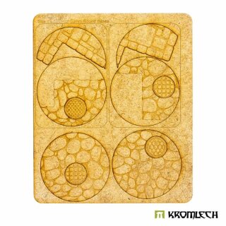 ** % SALE % ** Town Streets 60mm Round - Base Topper (4)