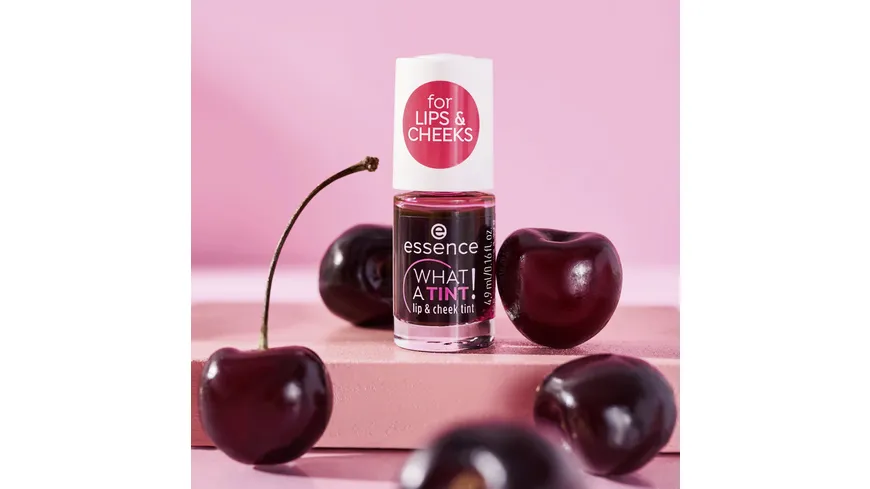 essence WHAT A TINT! lip & cheek tint 01 - Kiss from a rose