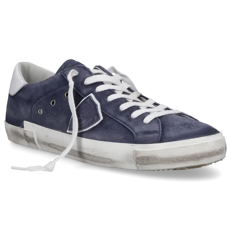 Philippe Model - Sneaker low PRSX Nubukleder - blau