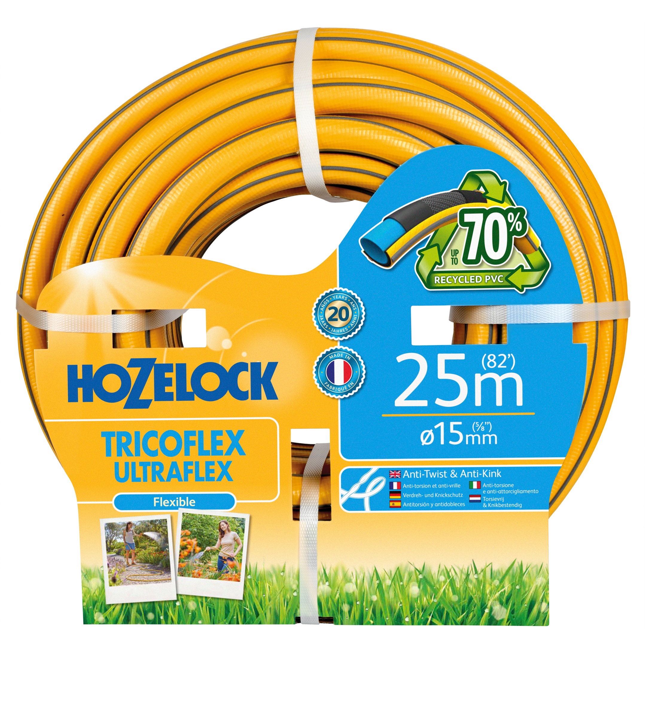 Câble Hozelock 117009 Tricoflex Ultraflex (Ø 12,5 mm) 50 mètres