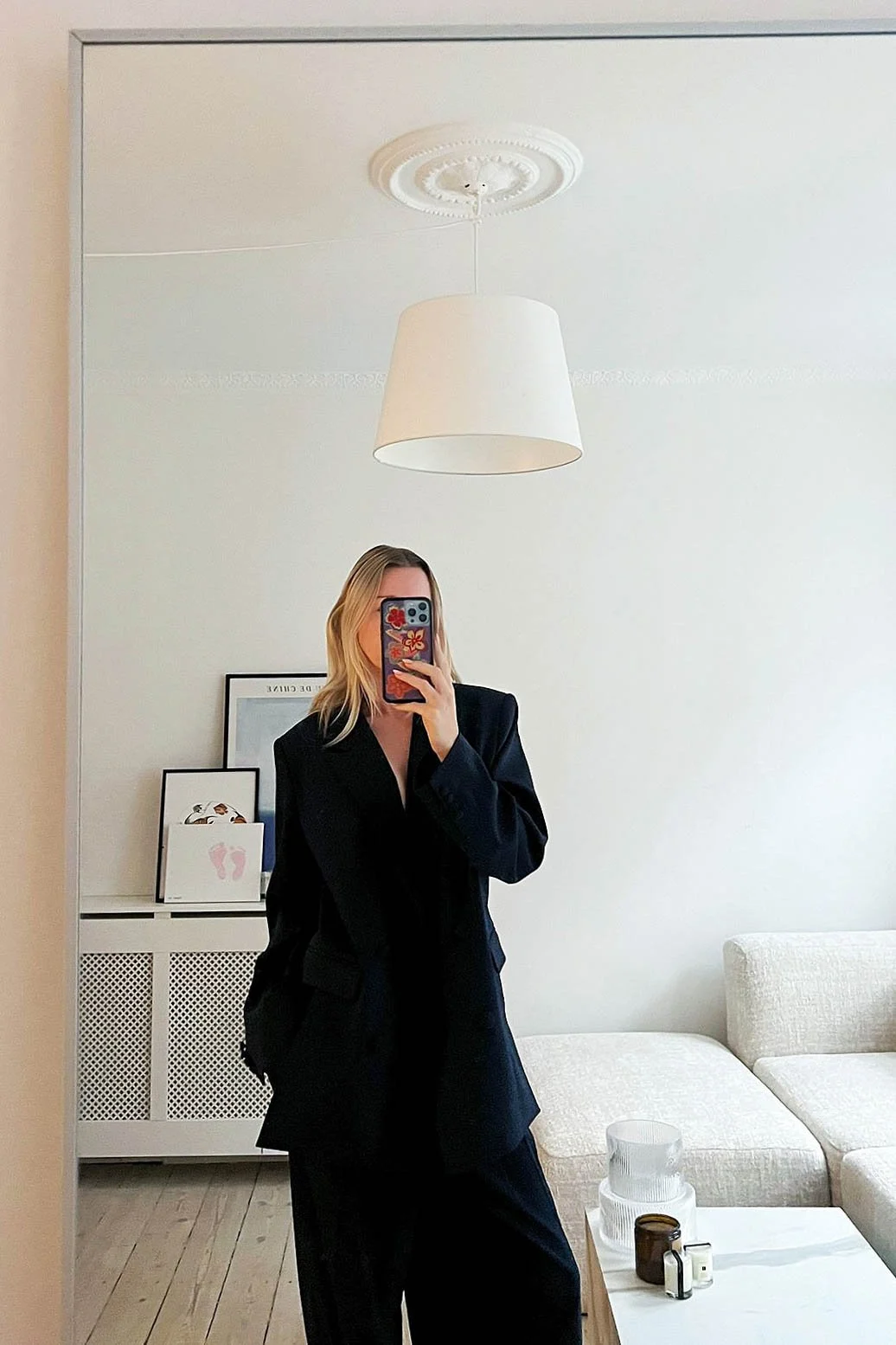 Gerader, zweireihiger Oversize-Blazer