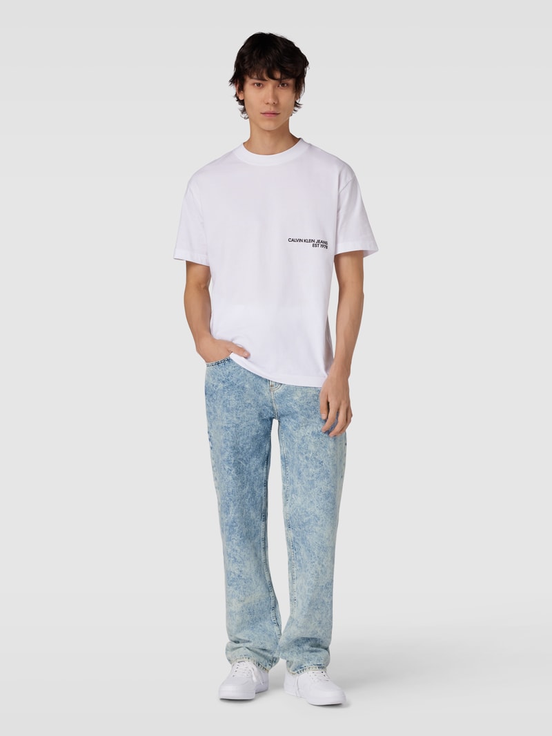 Straight Leg Jeans im 5-Pocket-Design Modell '90 S' in jeans