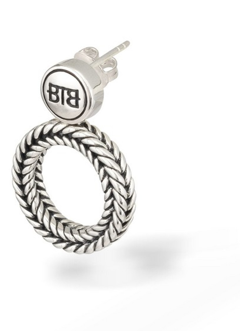 Buddha to Buddha Barbara single silver stud earring