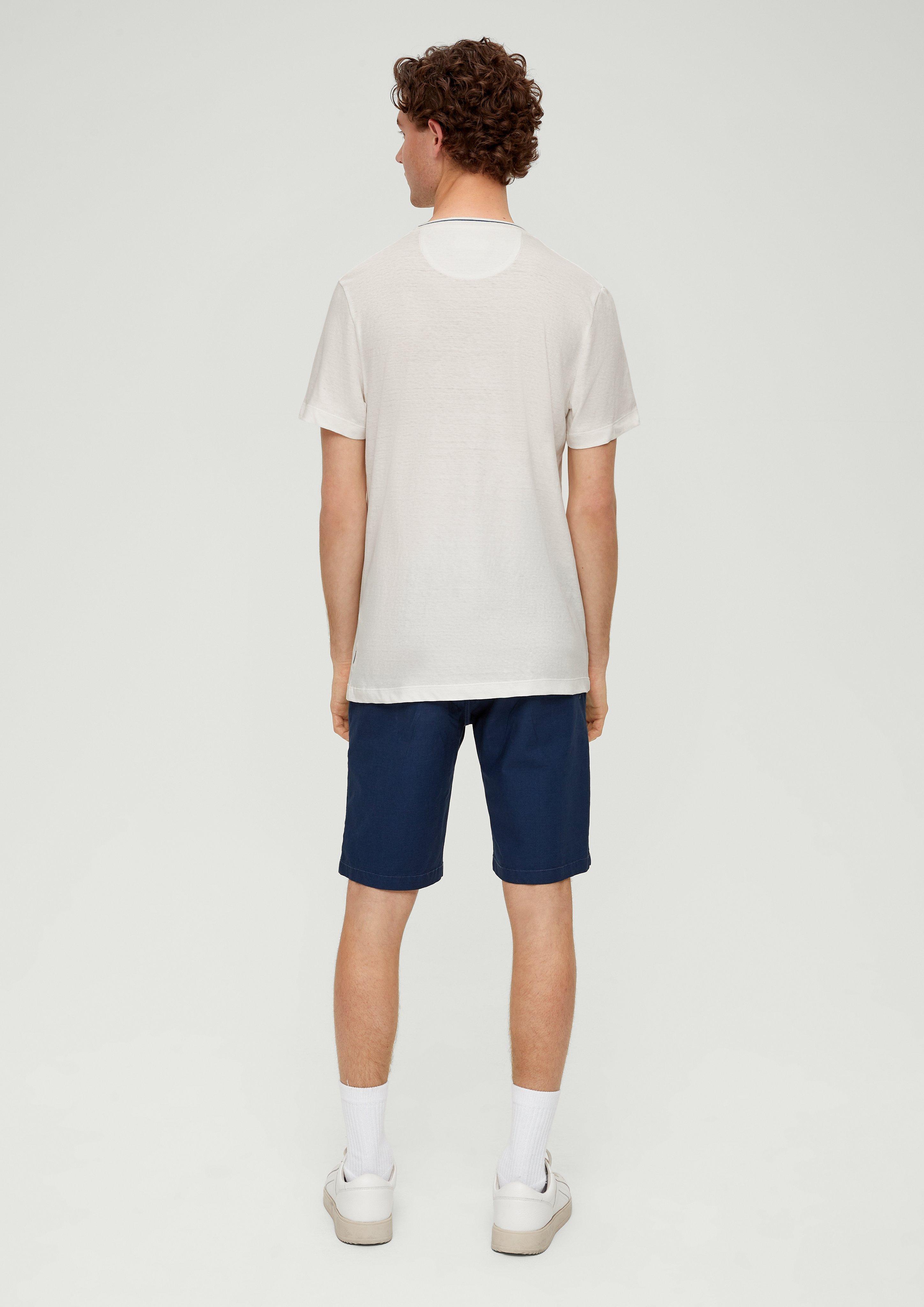 T-Shirt aus Leinenmix  2131576-01D1