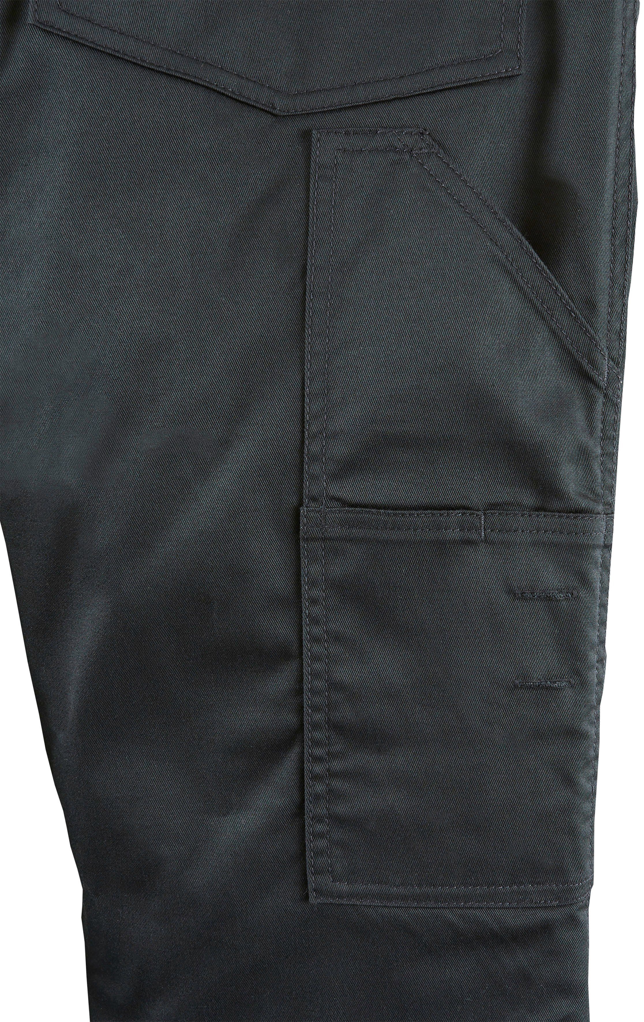 Northern Country Arbeitshose light flex (einfache Verlängerung der Hose um 3cm, 7 Taschen + Kniebesatz) bequem durch Materialmix: weich, leicht und flexibel, ergonomisch