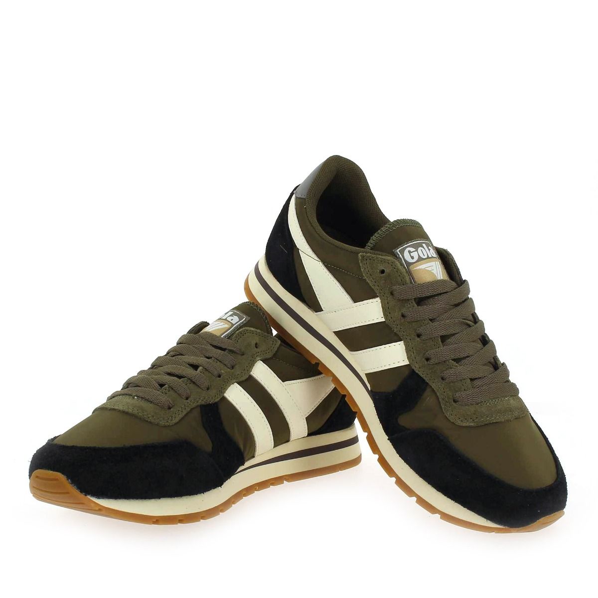Gola  DAYTONA CHUTE CMB363 - Kaki Noir