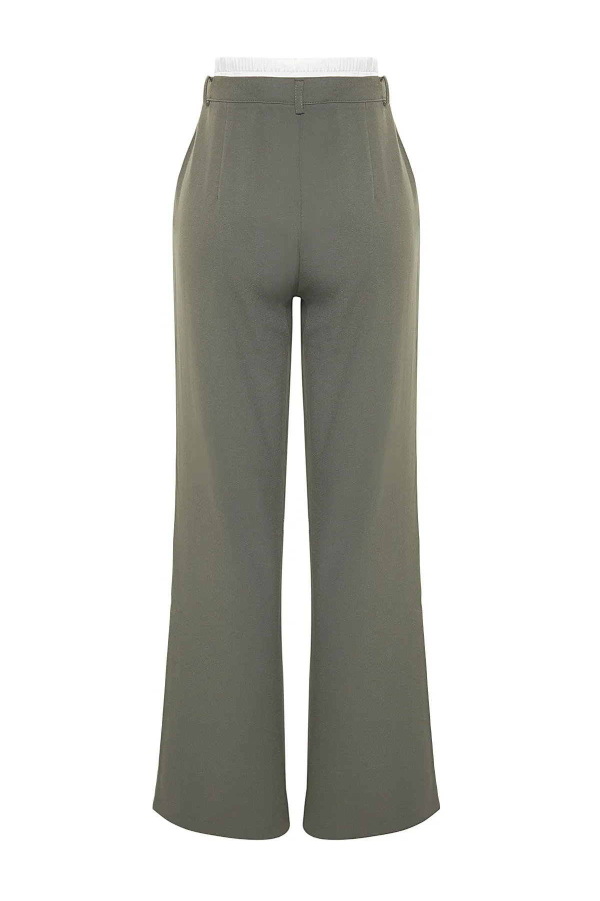Trendyol Collection  Mintfarbene Limited Edition-Boxershorts mit weitem Beinbund, detaillierte Webhose TWOAW24PL00273