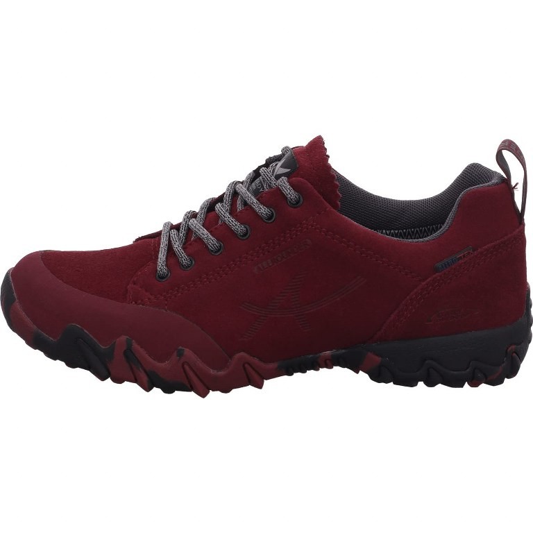 MEPHISTO Komfort Schnürer rot NASAN-TEX Rubber Oxblood