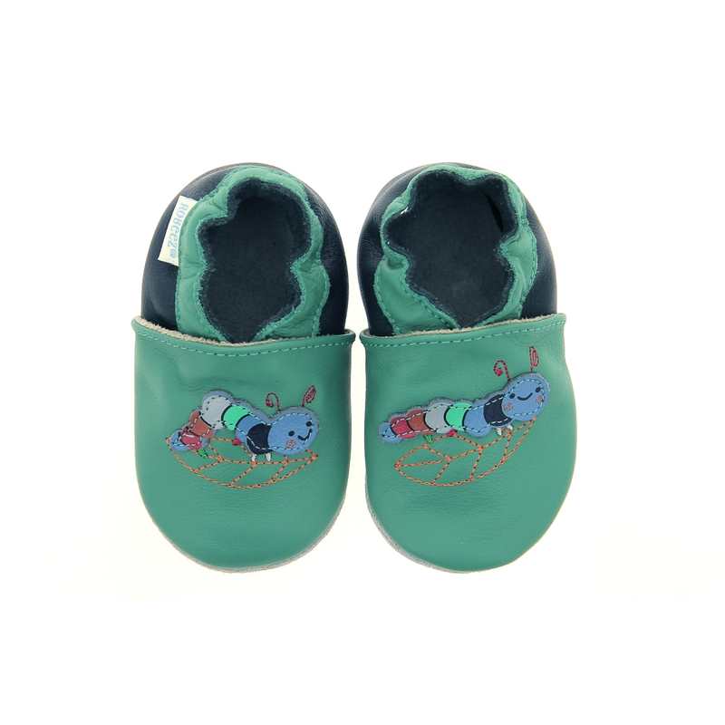 Chaussons cuir Krunchy