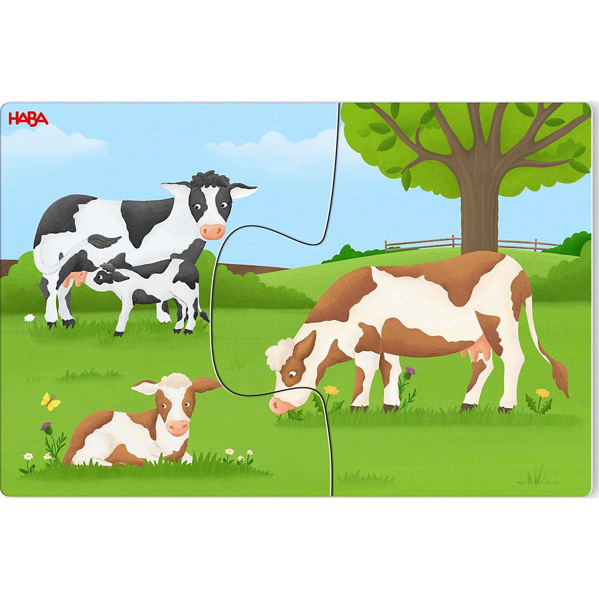 Puzzle Auf dem Bauernhof, 10 x 2 Teile