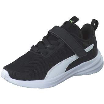 PUMA Rickie Runner AC+PS Indoor in schwarz
