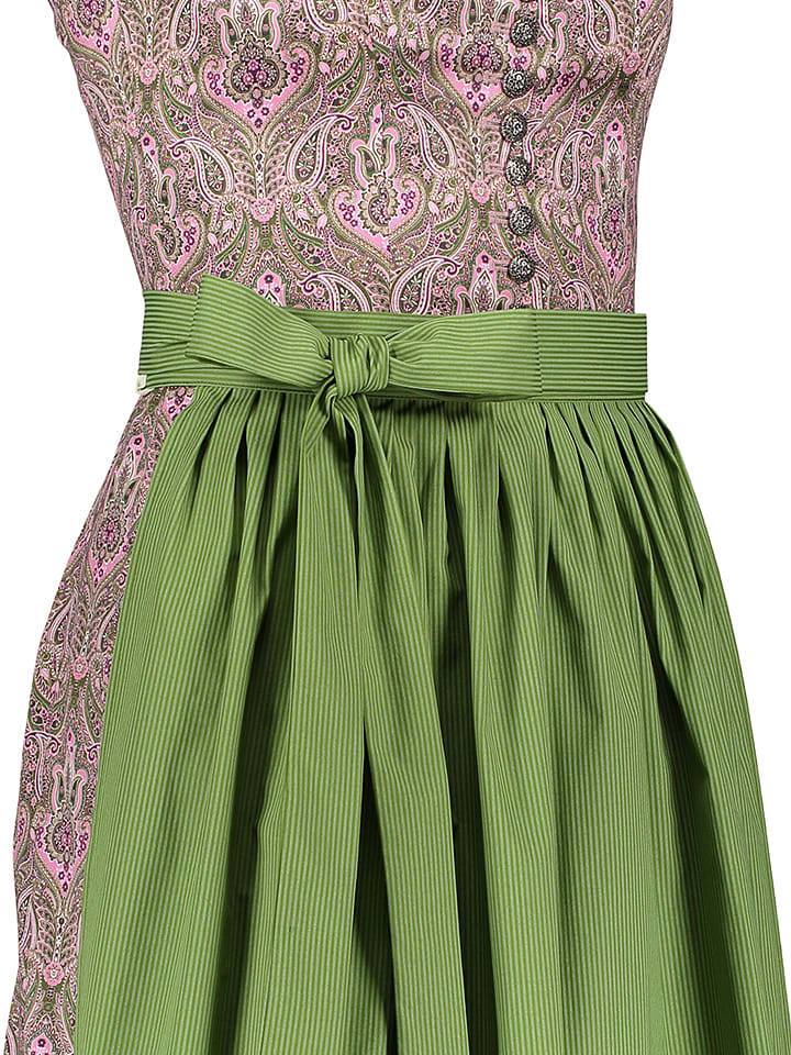 Berwin & Wolff Dirndl in Rosa/ Grün günstig kaufen
