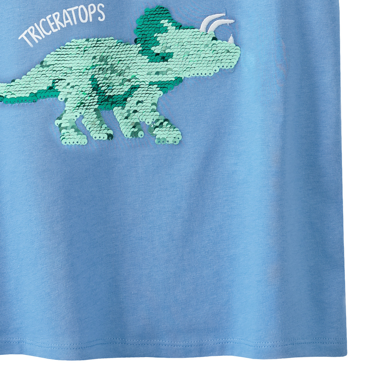 Jungen T-Shirt mit Wendepailletten