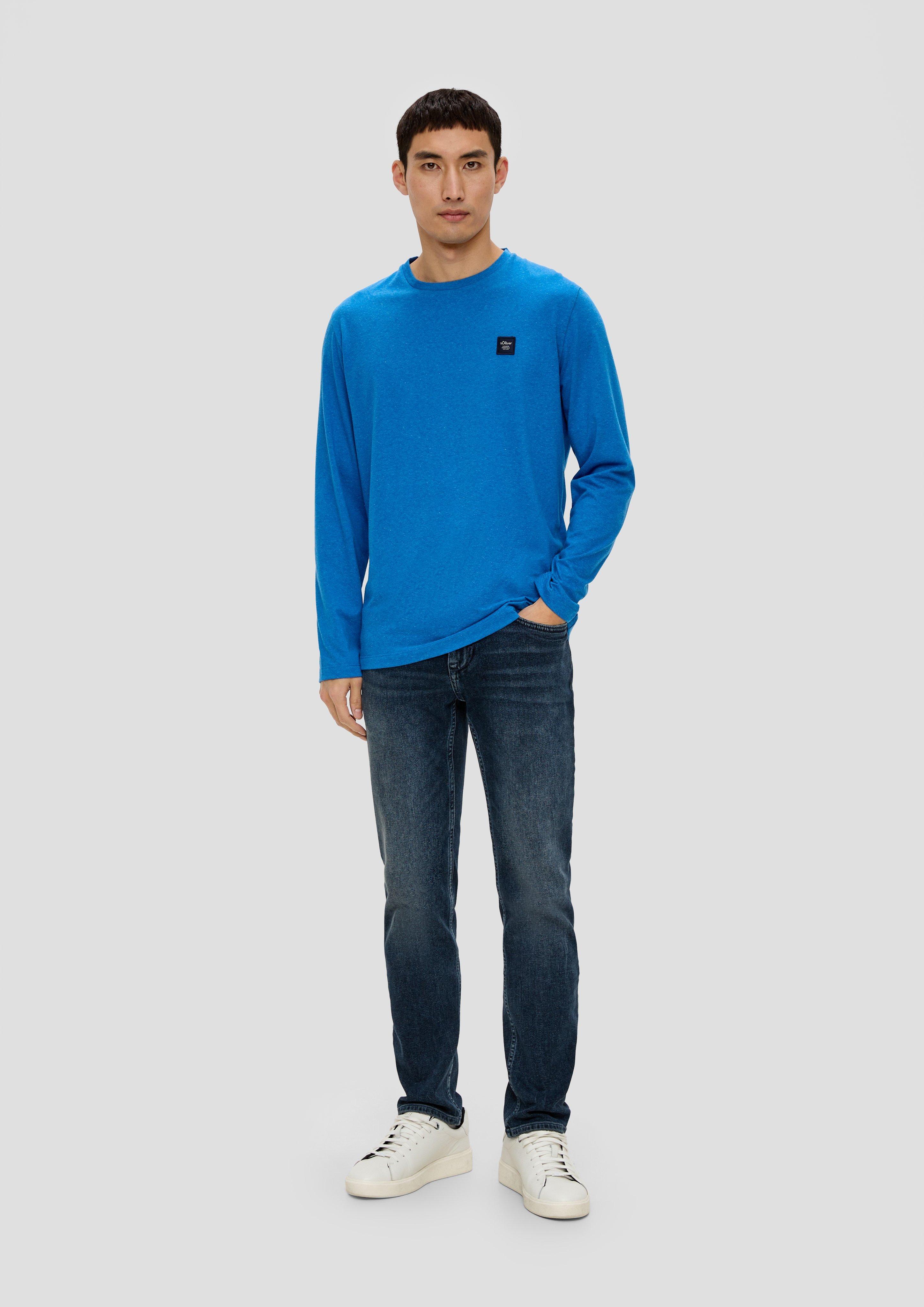Meliertes Langarmshirt  2138647-55W2