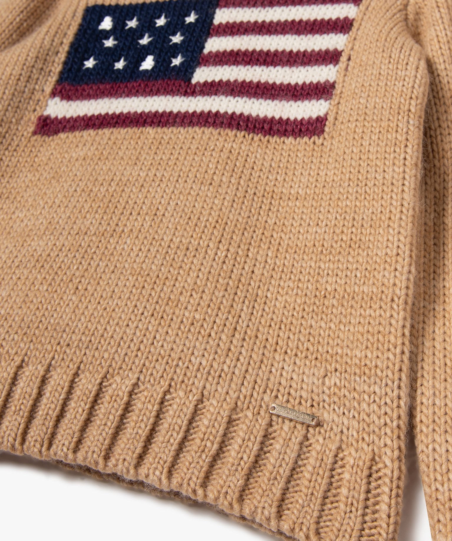 Pull à col roulé en grosse maille fille - LuluCastagnette beige | GEMO