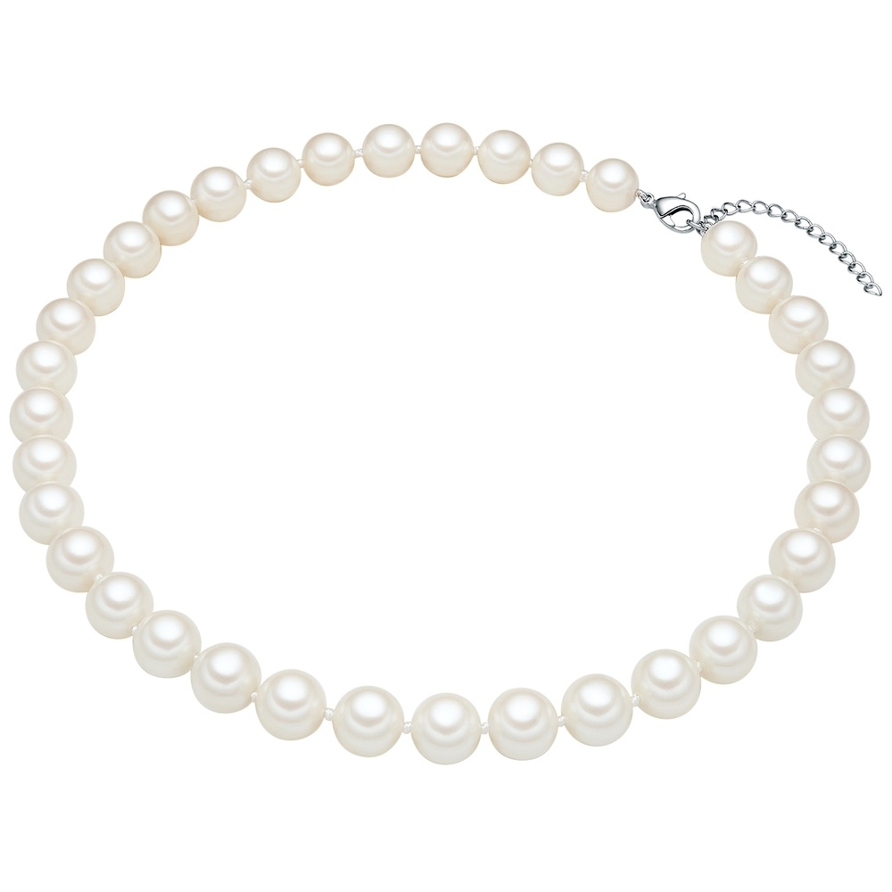 Rafaela Donata Collier de perles Perles organiques Perles organiques en Blanc collier