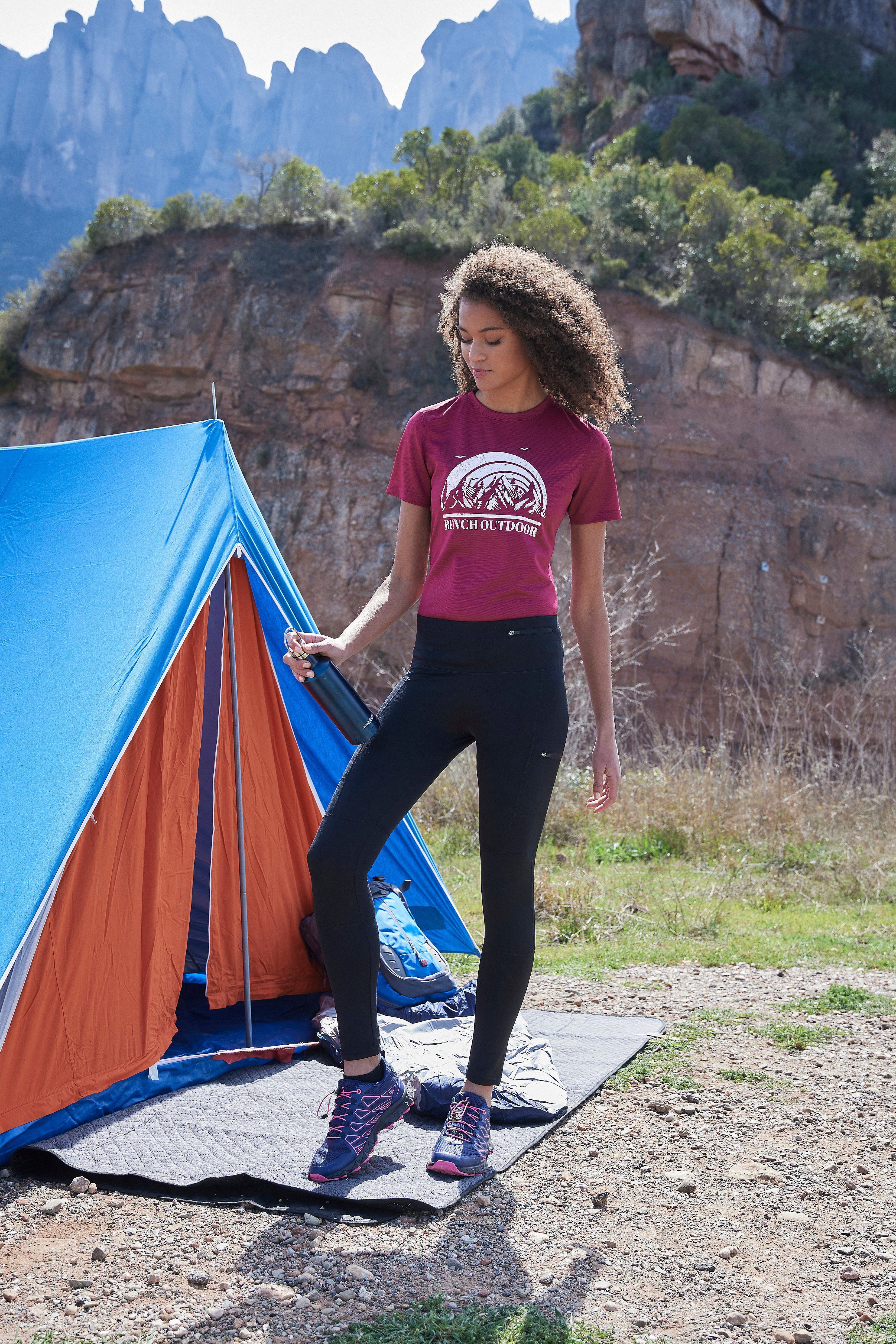 LASCANA ACTIVE Funktionsleggings ; Thermo-Trekkinghose mit Reißverschlusstaschen