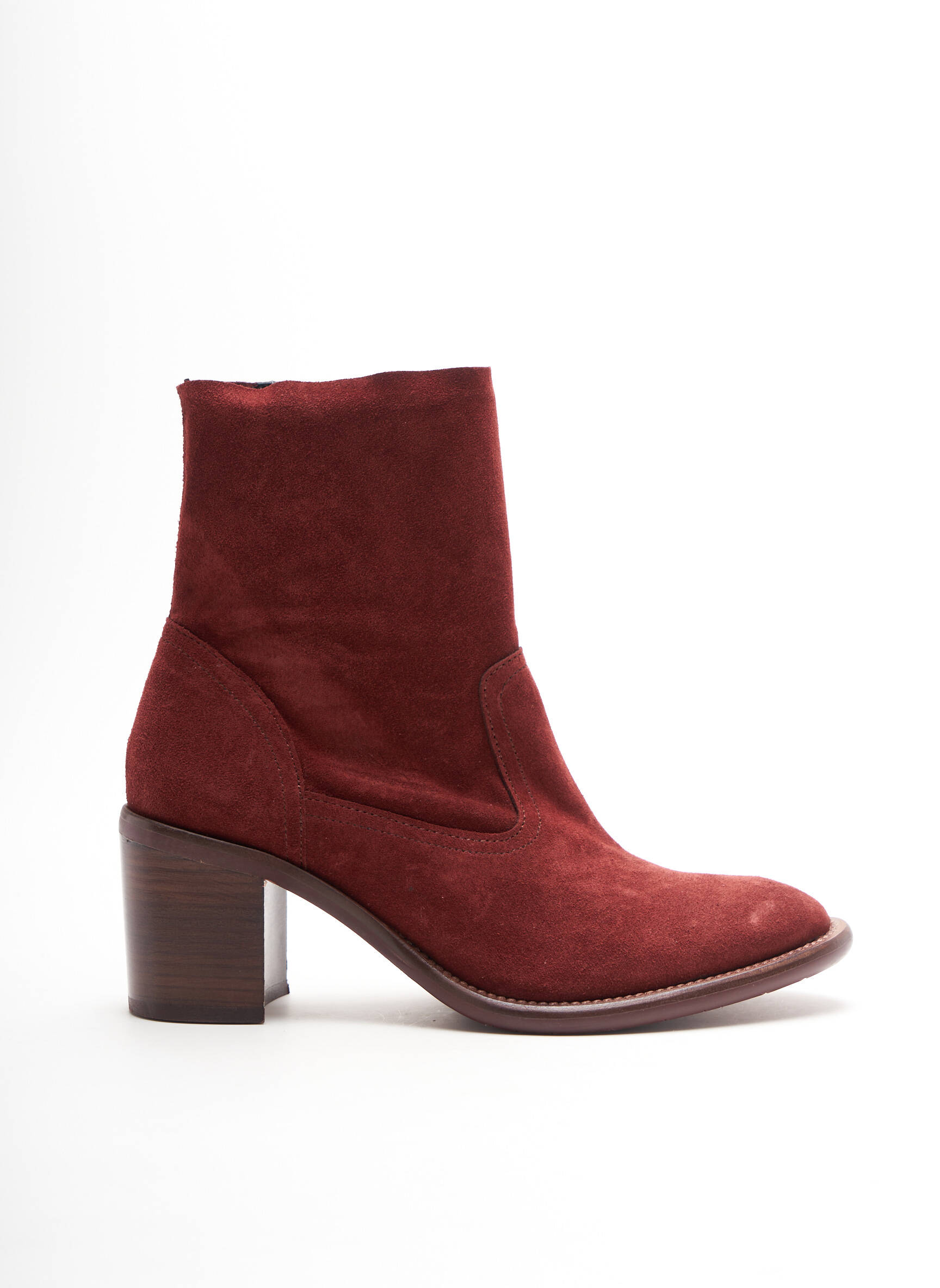 Adige Bottines Femme couleur rouge