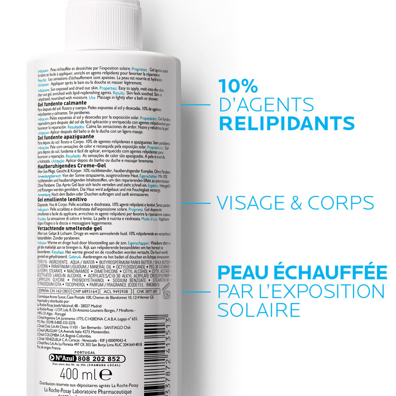 la roche-posay Posthelios Gel Fondant Après-Soleil Réparateur