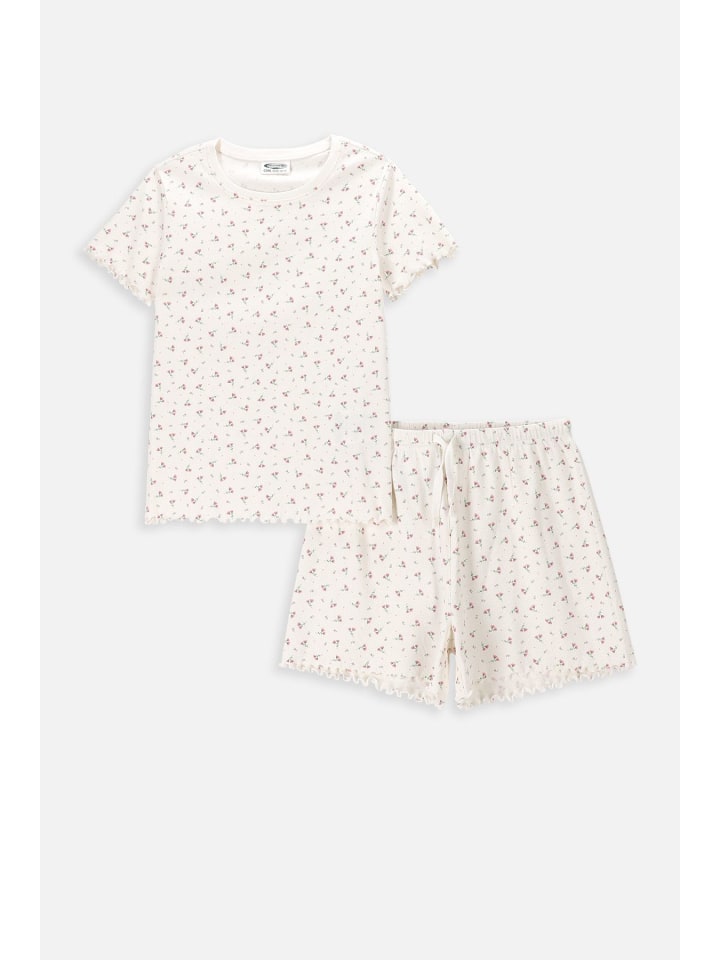 Coccodrillo Pyjama für Mädchen in ecru günstig kaufen