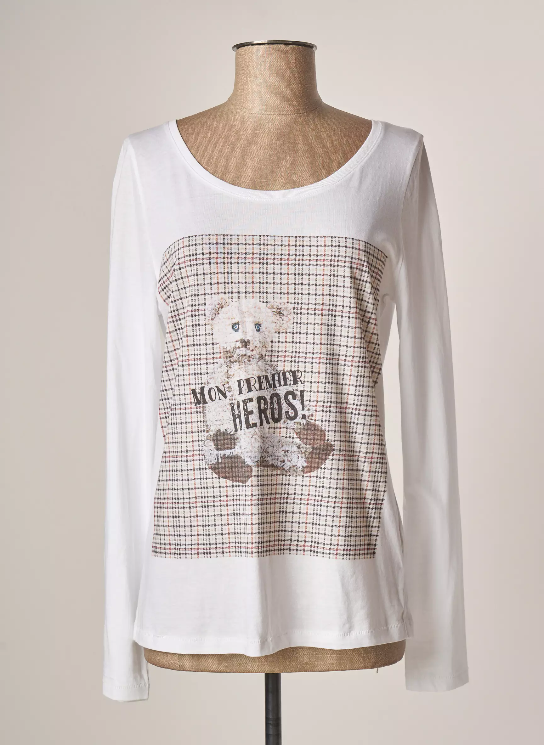 Made In Sens Tshirts Femme couleur blanc