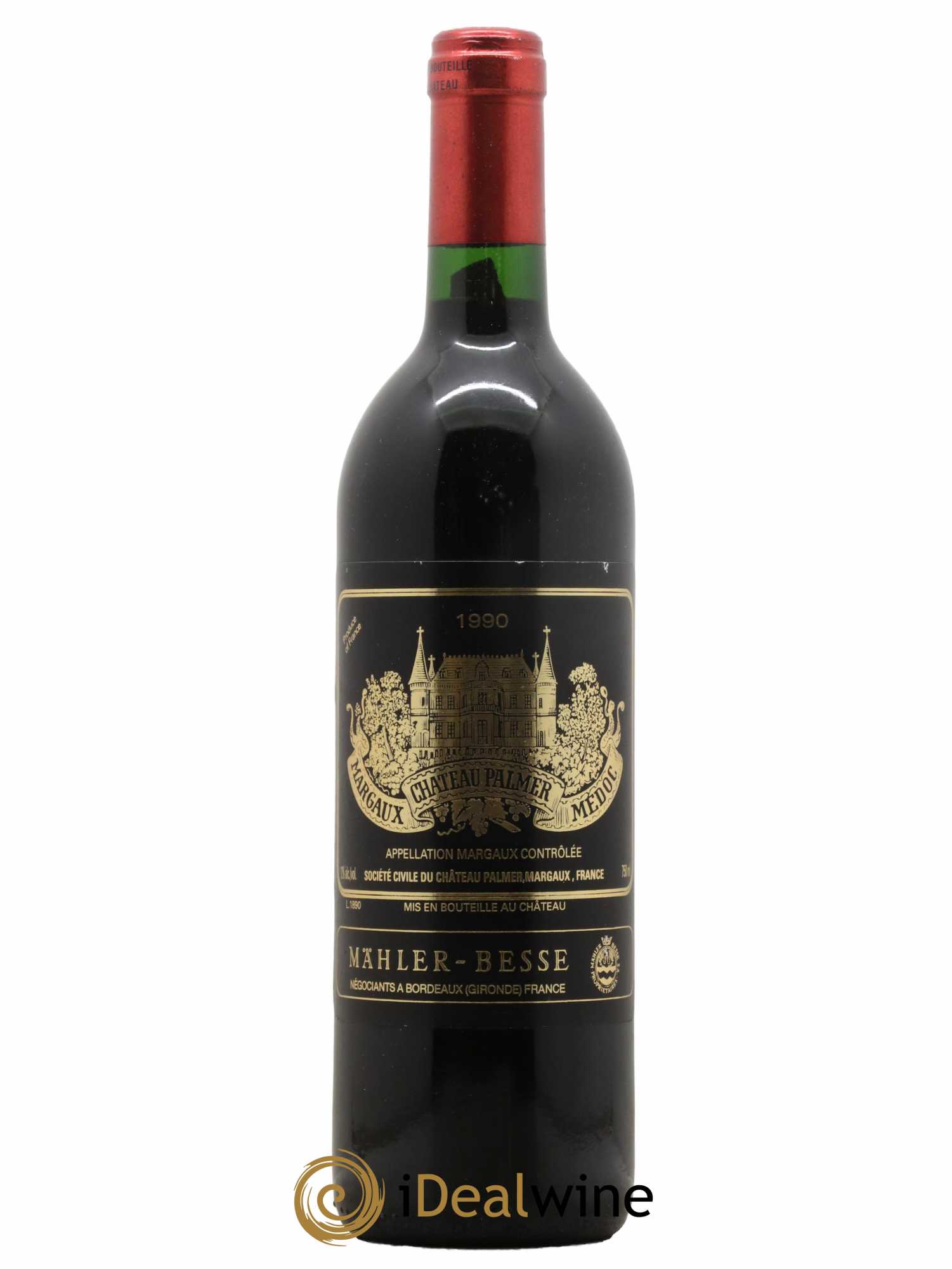 Château Palmer 3ème Grand Cru Classé  1990 - Lot de 1 Bouteille