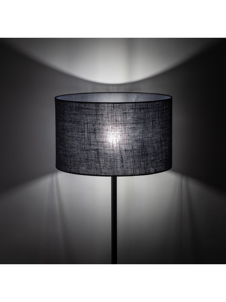 Licht-Erlebnisse Stehlampe in Schwarz günstig kaufen onesize
