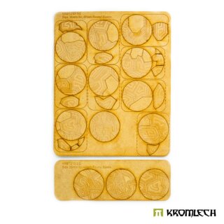 Dvergr Spaceship 40 mm Round Base Toppers (13)