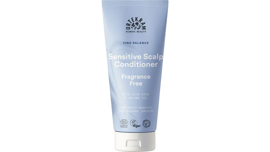 URTEKRAM Sensitive Scalp Conditioner Fragrance Free 180 ml