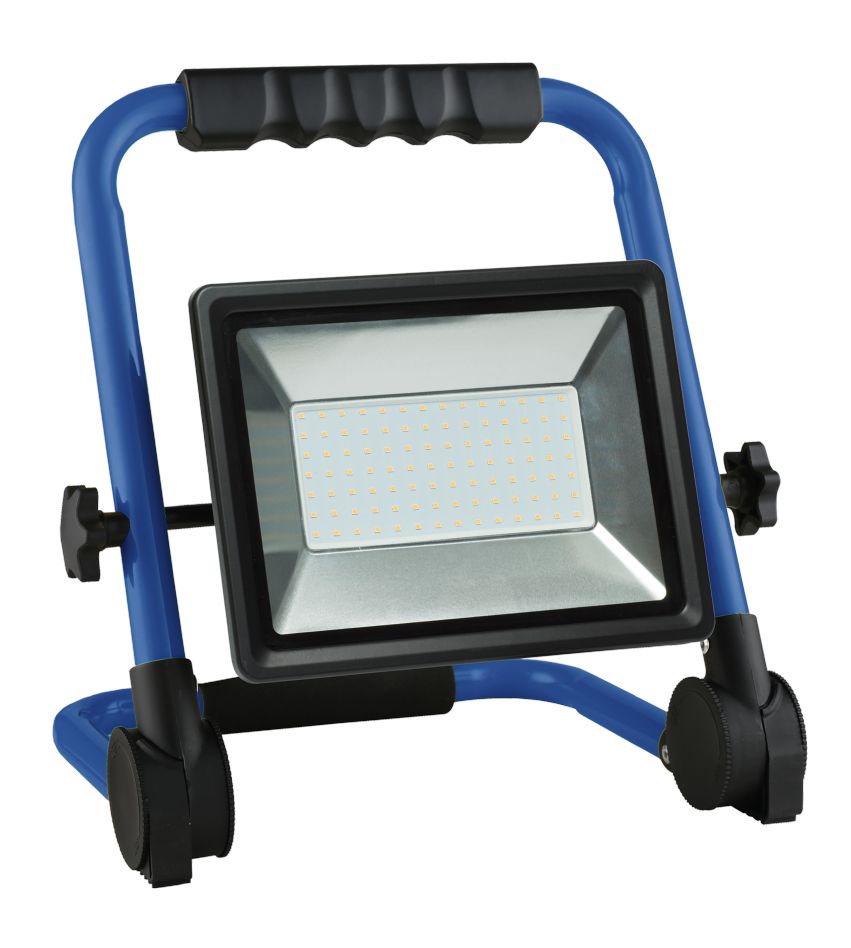 Lampă de lucru LED portabilă Schwabe 46342 Optiline IP65 100W cu cablu H05RN-F 3x1,0 3m
