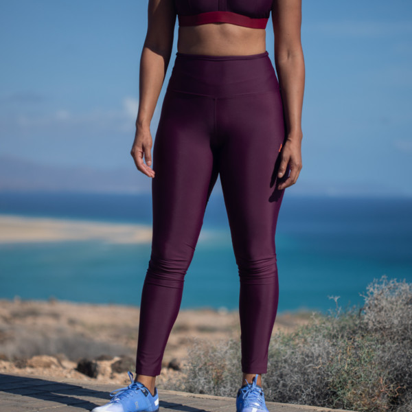 HIGH WAIST TIGHT  CHILL DARK BERRY Damen - Leggings