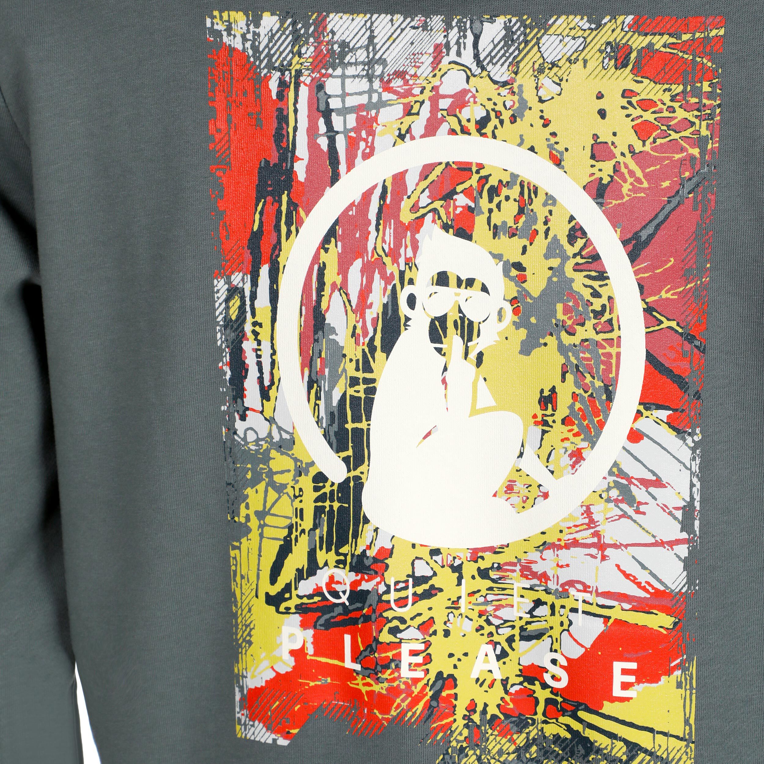 Summerbreeze Graffity Hoody Herren - Salbei