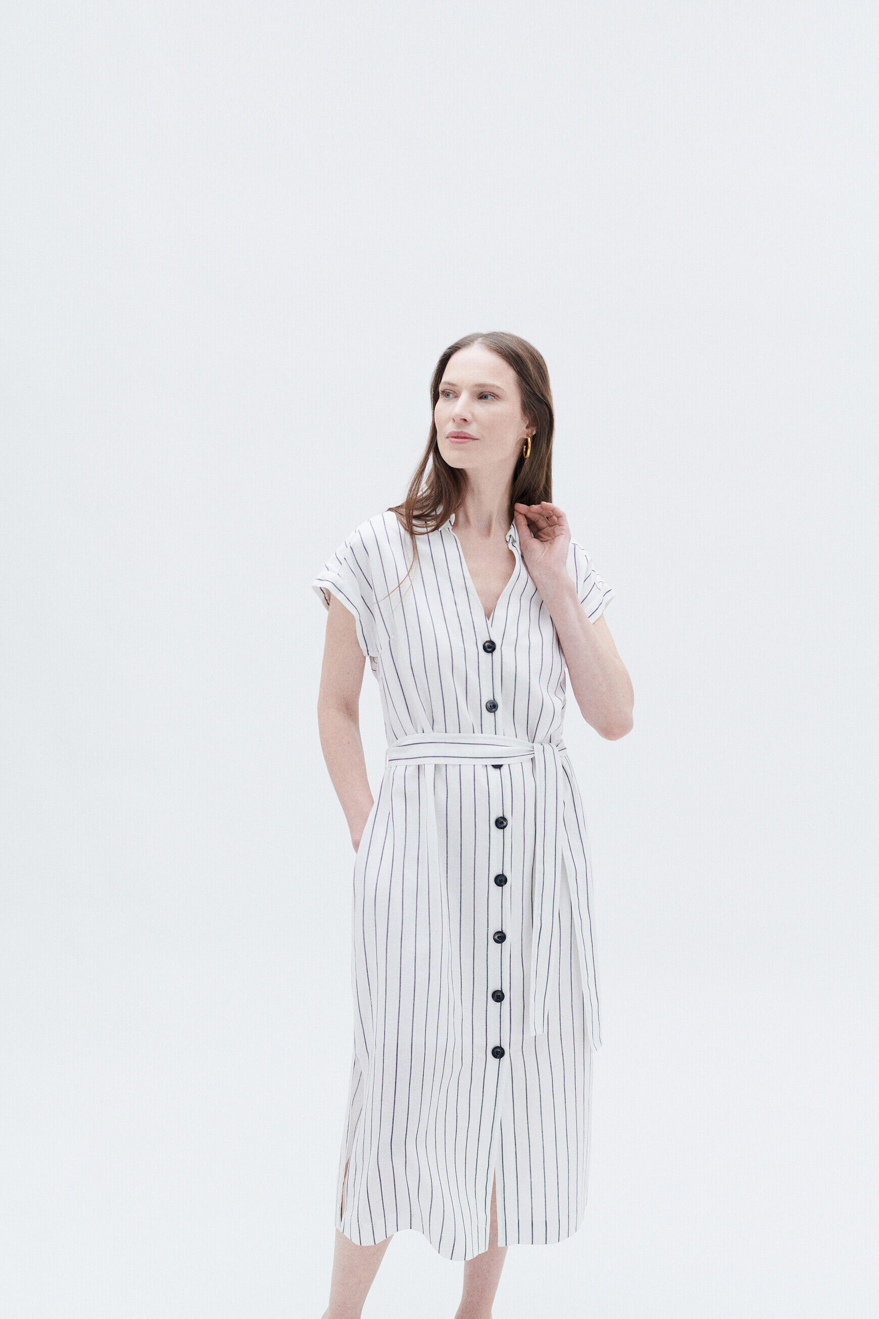 Robe rbetina ivoire femme